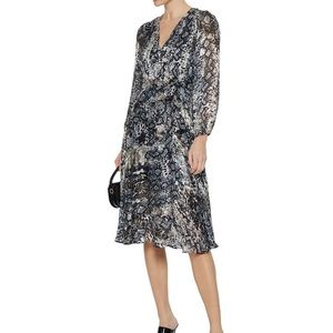 NWT Alice + Olivia Snakeprint dress